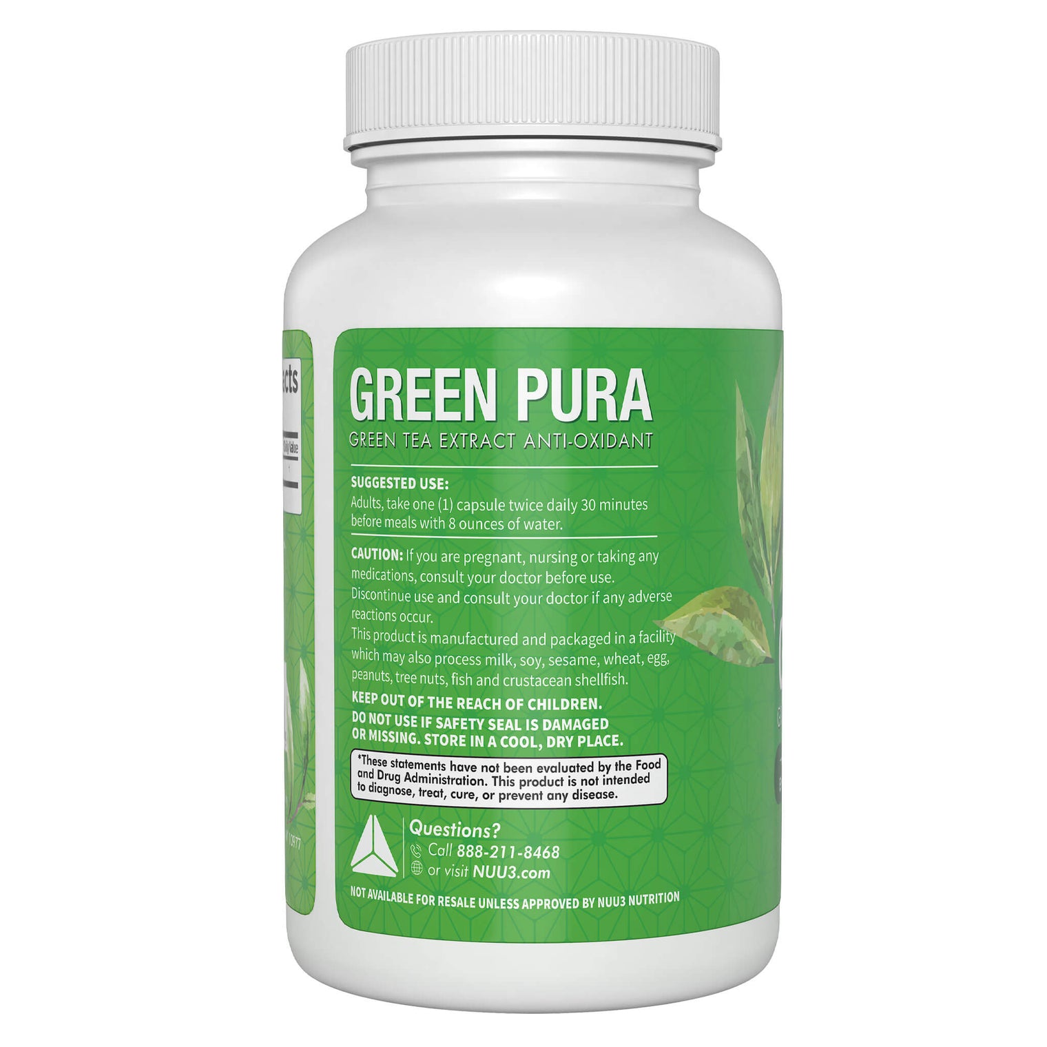 Green Pura - Green Tea Extract ($29 value) - Virectin
