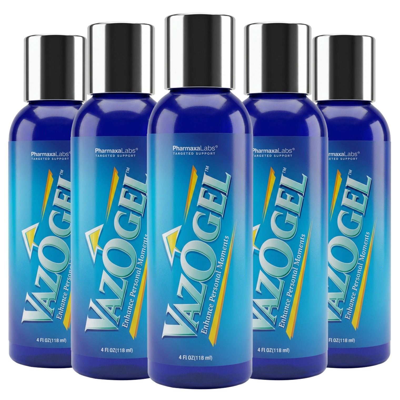 Vazogel 5 Bottles - Virectin