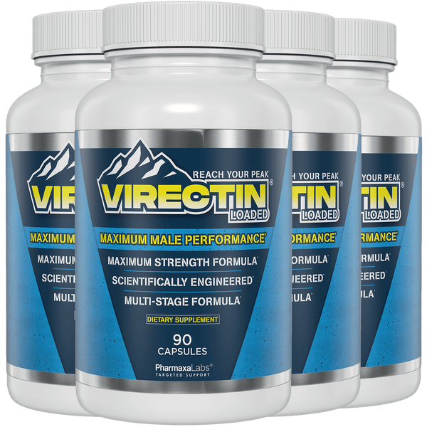 4 Bottles of Virectin - Virectin